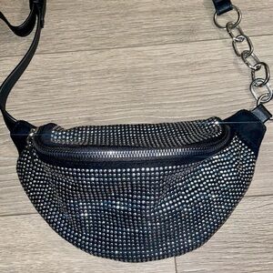 Black Studded Women's Bag